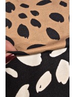 Hille viskoosisekoiteneulos, musta